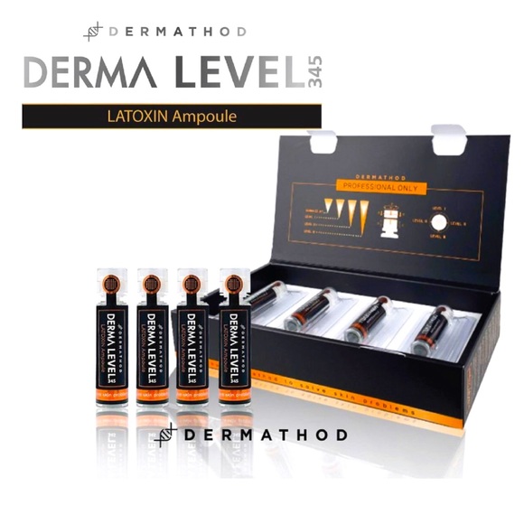 DWEMATHOD LEVEL 345 LATOXIN PROFESSIONAL AMPOULE (8tubes) + Free recovery Masks